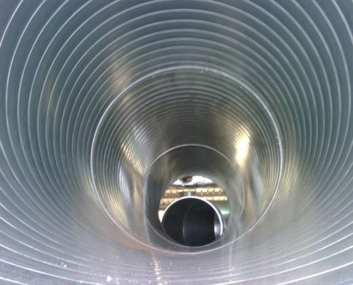 Instalación conducto ventilación